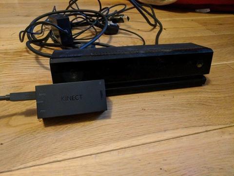Xbox one kinect and offical adapter can be used with the s and x console