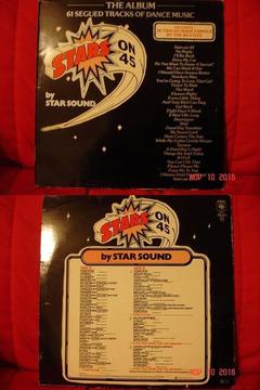 STARS ON 45 by STARSOUND Vinyl LP. Catalogue number CB271. dance music