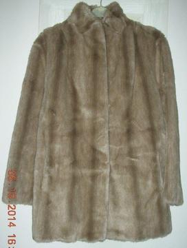 Faux Fur jacket size 10-12