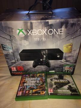 (Swap for 1TB PS4) Xbox One 1TB + 12 month LIVE GOLD MEMBERSHIP CODE