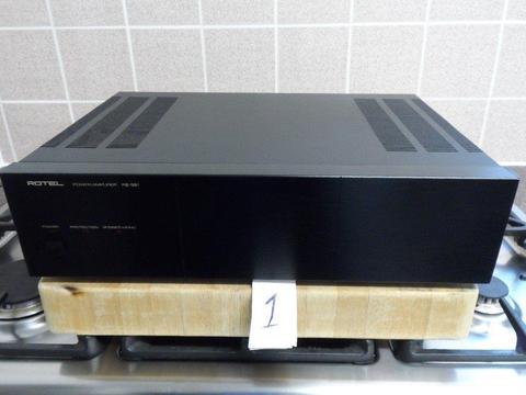 Pair Of Rotel RB-981 Stereo/Mono Power Amplifiers