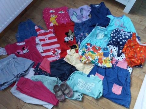 Girl's 9-12 clothes bundle
