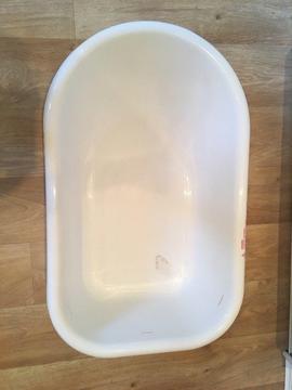 John Lewis Baby Bath with Top&Tail Bowl