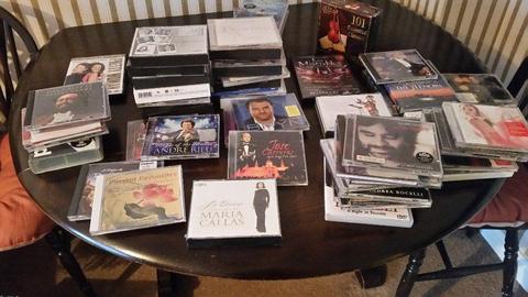 Classical CD music collection