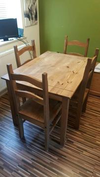 Dinning Table and 4 chairs