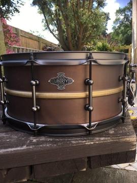 Liberty copper snare drum