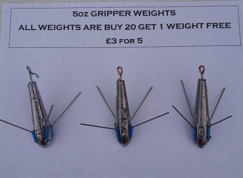Fishing Weights for kayak, boat, pier or shore (Sinkers) Ready to Collect