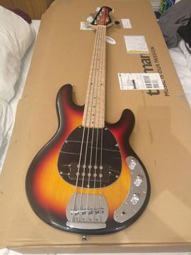 Harley Benton MB-5 SB Deluxe 5 String Bass