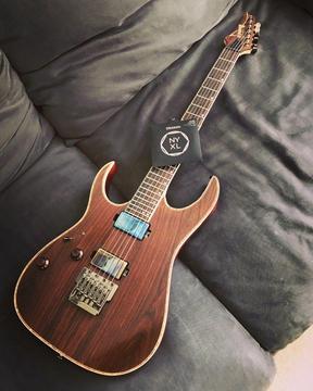 Ibanez Rg721 Premium with lace pickups left handed