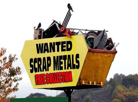 Scrap metal removal and rubish removals