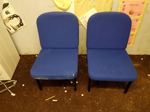 Blue office seating