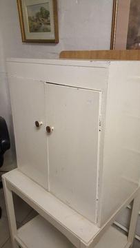Vintage White Cabinet