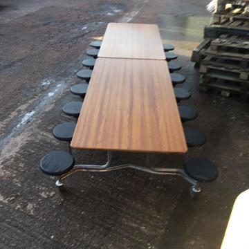 16 seater folding kids table cost £800 new now £160 ovno