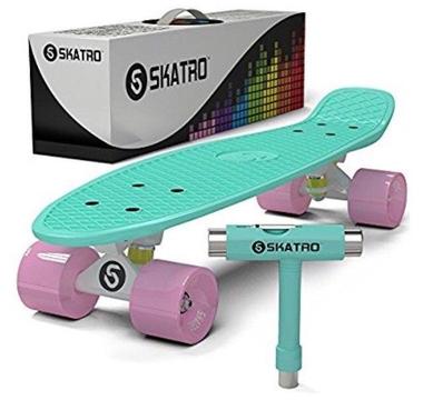 Skatro mini cruiser skateboard mint bliss like brand new
