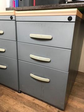 FILING CABINET 3 drawers- one Filing drawer accepts foolscap suspension files