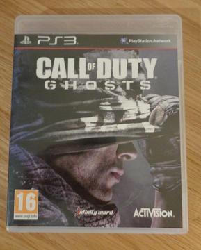 PS3 - Call of Duty: Ghosts - Excellent Condition