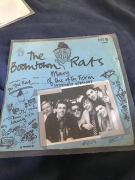 The Boomtown Rats - Mary in the 4th form - do the rat - Single vinyl