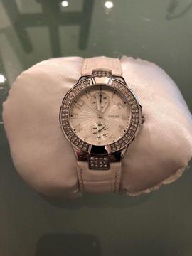 Ladies Guess Watch in White