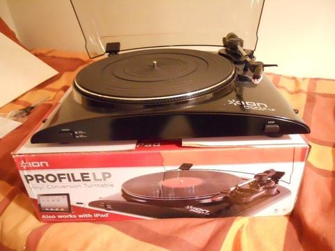 ION Profile LP Turntable - Vinyl Conversion