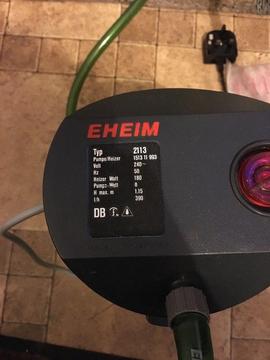 Eheim external filter for sale