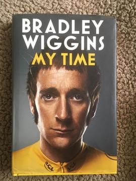 Inspiring cycling book by Bradley wiggins - In his element