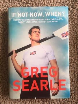 Olympic journey sports book - Greg Searle rowing for gold medal