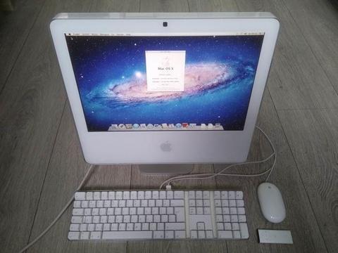 17' Apple iMac White 1.83Ghz 2Gb Ram 160GB Logic Pro 9 Ableton Adobe Photoshop illustrator Lightroom