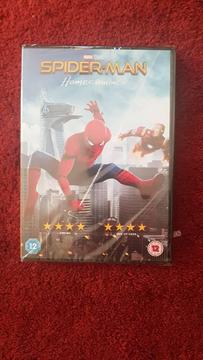 Spiderman homecoming dvd