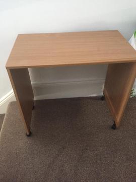 Desk small used free to collector