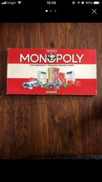Classic Monopoly board game WARRINGTON