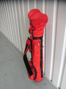 Red Junior Lanig Golf bag