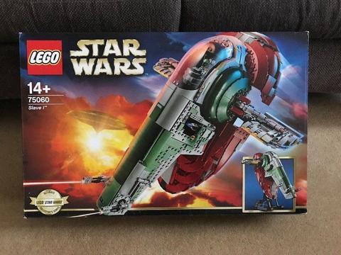 Lego 75060 Slave 1, Ultimate Collection Series USC, Complete, Boxed, collectible