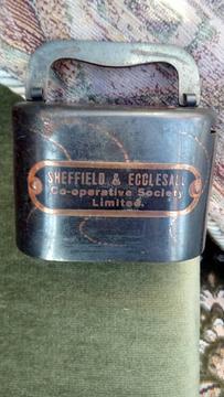 Old Sheffield and Ecclesall cooperative savings box