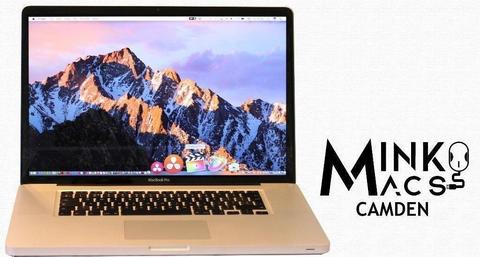 17' APPLE MACBOOK PRO 2.8GHz 4GB 500GB SSD LOGIC PRO X ABLETON 9 WAVES PLUGINS MICROSOFT OFFICE 2016