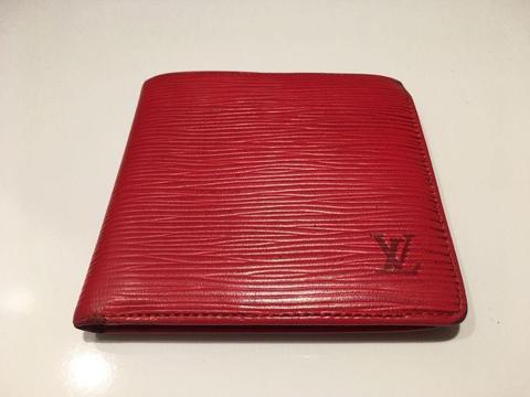 Genuine LV Louis Vuitton Marco wallet, EPI leather red, RRP €650!!