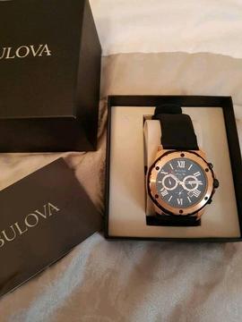 BULOVA MARINE STAR ROSE GOLD