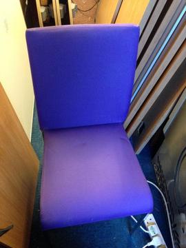 office home purple chair