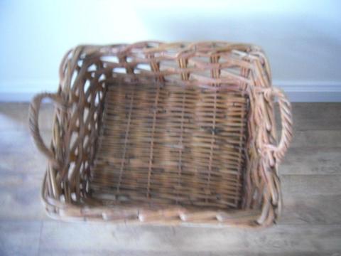Brown Whicker Cane basket
