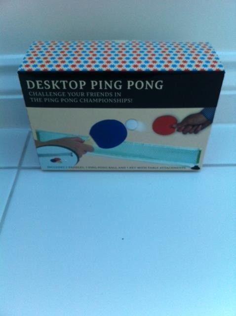 Desktop ping pong game