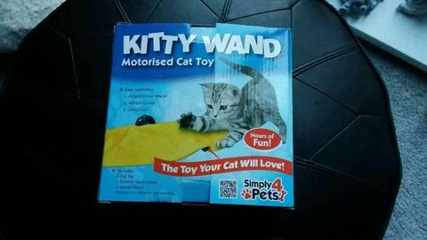 Kitty wand motorised cat toy