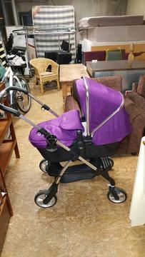 (purple) silver cross pram cost £880 when bought and still like new