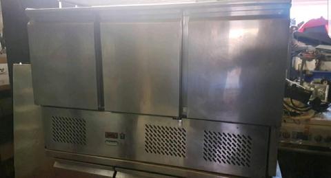 Polar commercial Pizza topping chiller Stainless steel fully working with guaranty