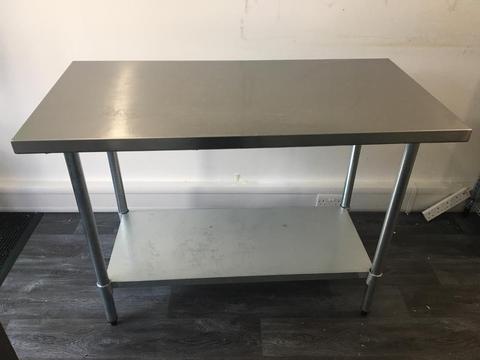 Stainless steel work bench