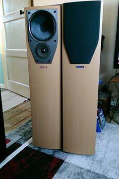 Mission m73i floor standing speakers