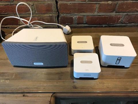 Sonos Connect & Play 3 in White