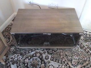 TV CABINET WITH GLASS DOORS GOOD CONDITION *NO TEXTS PLEASE*