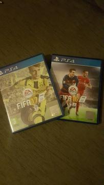 Fifa 16 and 17 for ps4