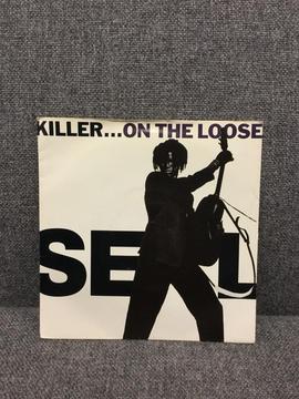 Rare original SEAL - KILLER ON THE LOOSE 7” Record Vinyl ep 1991 90s music SDHC