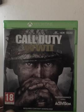 Call of duty ww2 Xbox one