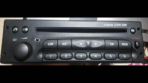 Looking for car stereo Vauxhall CDR 500